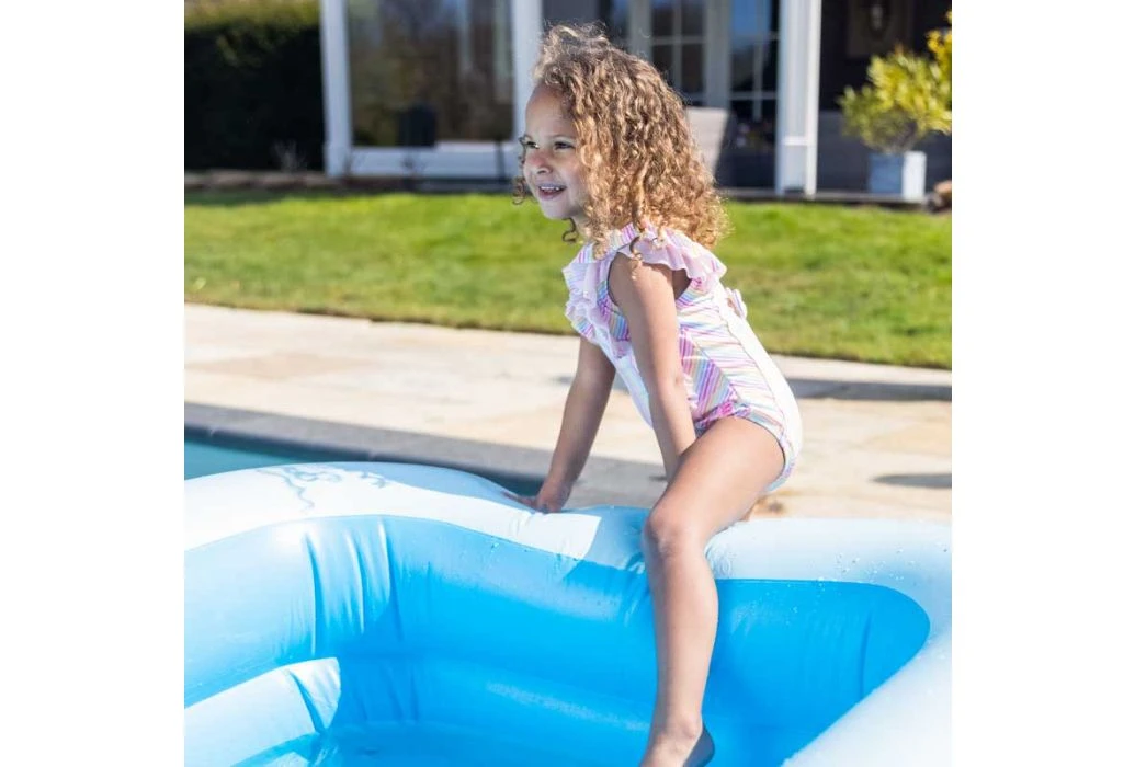 Swim Essentials Rechthoekig Zwembad | Blauw 2 Swim Essentials Rechthoekig Zwembad | Blauw - Afbeelding 2