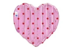Swim Essentials Roze Hart Met Glitters Luchtbed | 150 Cm