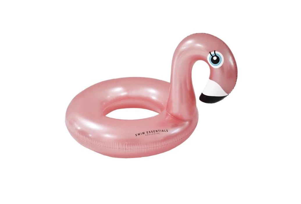 Swim Essentials Rosé Gouden Flamingo Zwemband | Ø110 Cm 1 Swim Essentials Rosé Gouden Flamingo Zwemband | Ø110 Cm