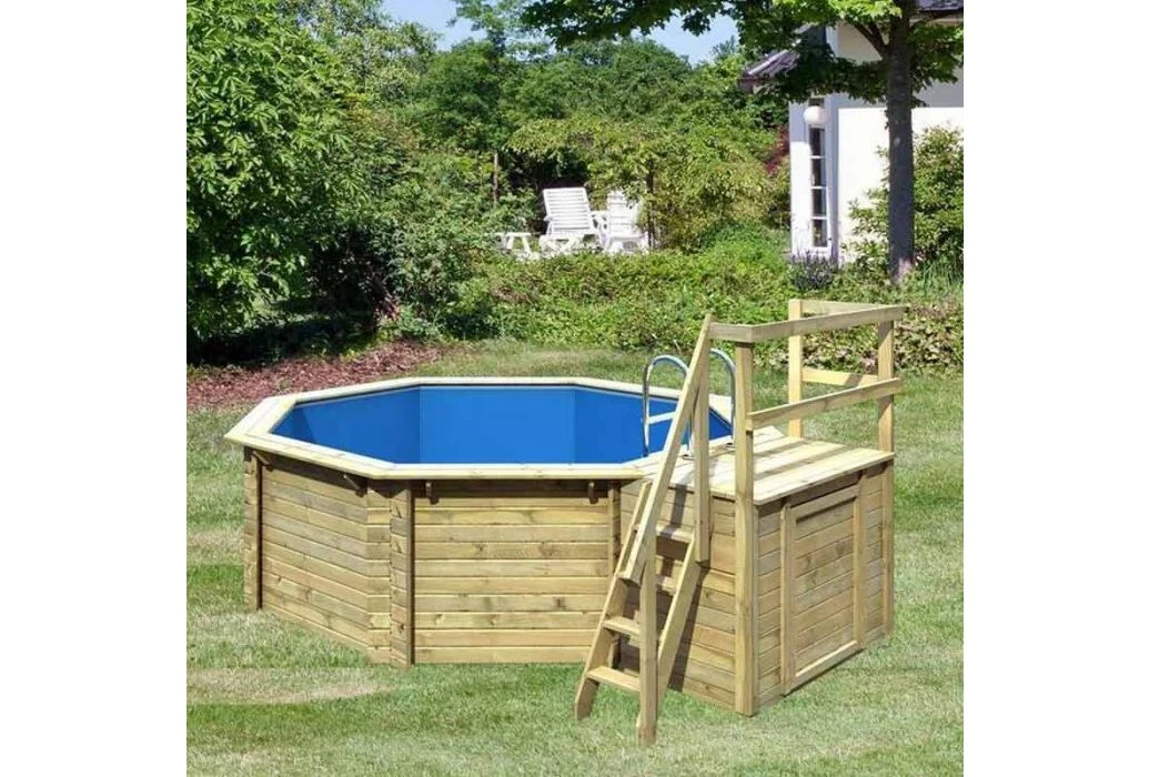 Trend Pool Houten Zwembadterras Voor Ø 400 Cm 2 Trend Pool Houten Zwembadterras Voor Ø 400 Cm - Afbeelding 2