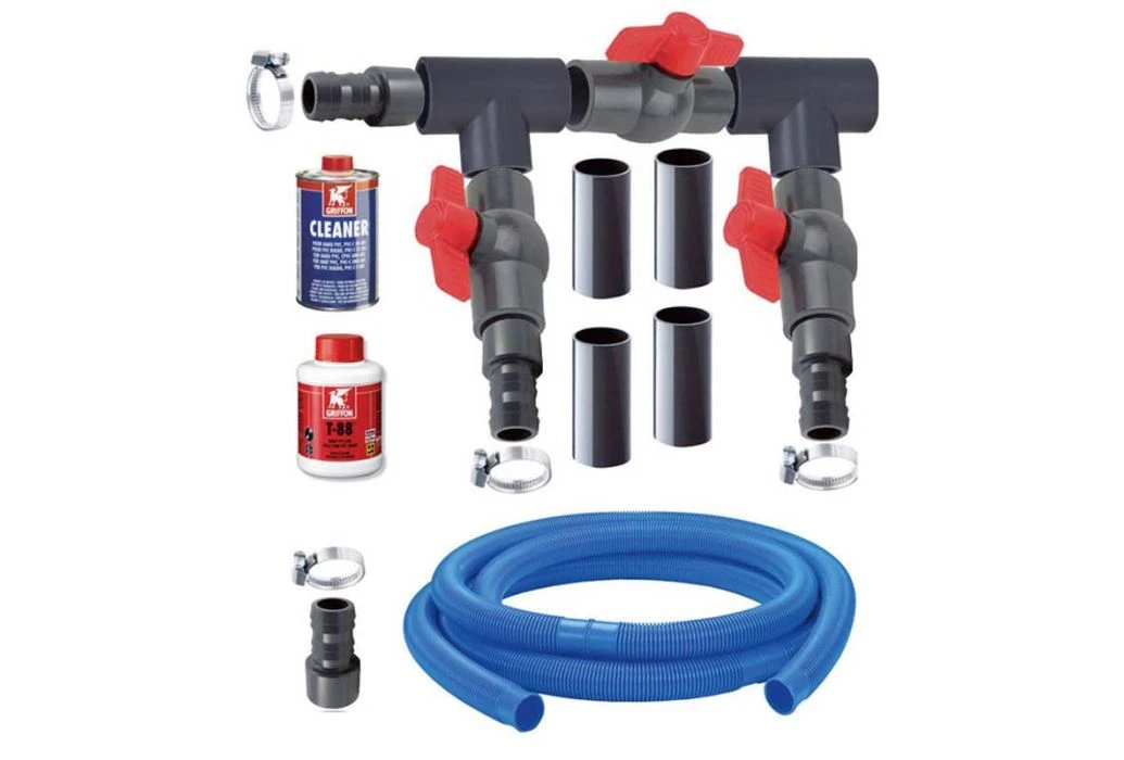 Splash-X Warmtepomp PVC Aansluitset BASIC 1 Splash-X Warmtepomp PVC Aansluitset BASIC