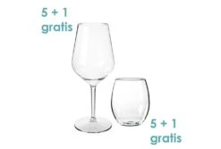 Splash-X Kunststof Wijnglaspakket Stacey | 12 Stuks