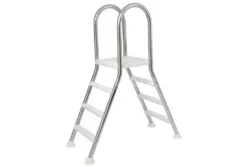 Flexinox Zwembadtrap 5 Treden Opzetzwembad | RVS 304